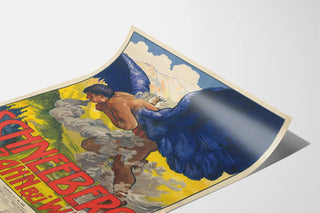 Vintage poster of Bahn Schneeberg near Vienna