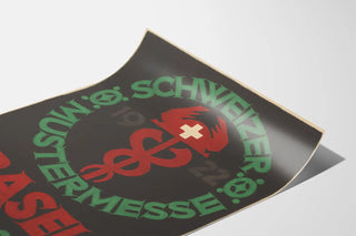 Vintage Swiss Fair 1922 Poster in Basel