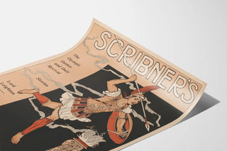 Vintage Olympic Games Poster - Scribner's April