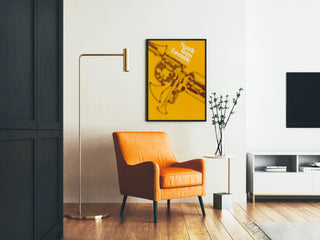 Poster Design Seattle Brass Ensemble Yellow and Brown