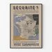 French Political Propaganda Poster 1937 Vote Communist