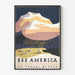 Vintage Poster See America Welcome to Montana