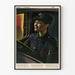 Vintage Military Poster 'Seeing It Through' Woman at the Wheel