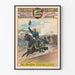 Vintage poster of Sells Brothers and Barrett - Sheridan on horseback