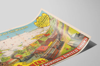 Vintage poster Sells Brothers Big Show of the World — artwork view