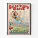 Poster Circus Sells Floto - Miss Beeson Tightrope Walker