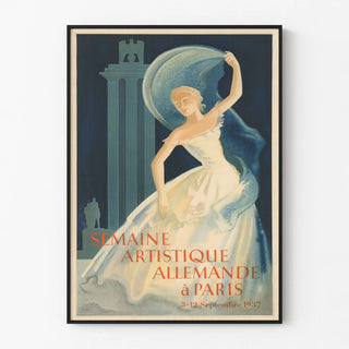 Vintage Poster for the German Artistic Week in Paris 1937