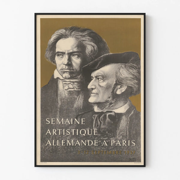 Vintage Poster for the German Artistic Week in Paris 1937