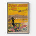Vintage Poster of the Lyon Aviation Week 1910