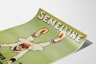 Vintage Poster Semelline Insulation Insoles Against Cold and Humidity