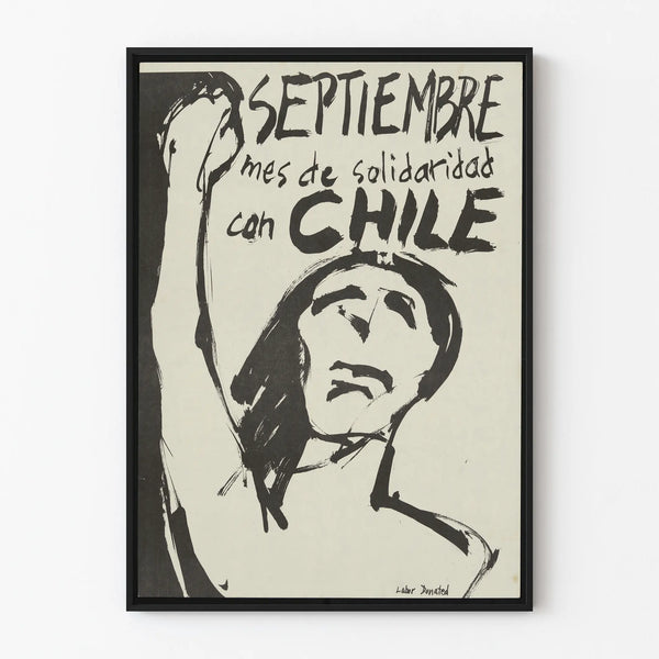 Solidarity Poster for Chile - September