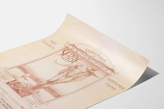 Vintage Poster of Serbian Exhibition and Concert 1916
