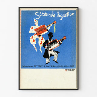 Vintage advertising poster Serenade Digestive