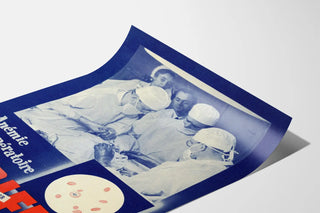 Vintage Poster for Post-Operative Anemia Serifer