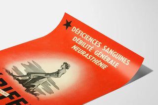 Vintage Poster Serifer Blood Deficiencies