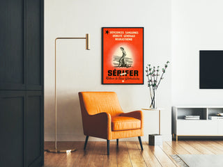 Vintage Poster Serifer Blood Deficiencies