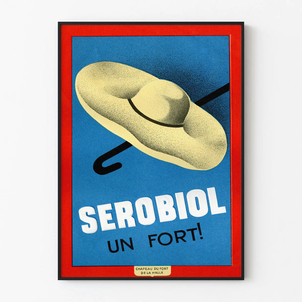 Vintage Serobiol Poster - Original Wall Decoration