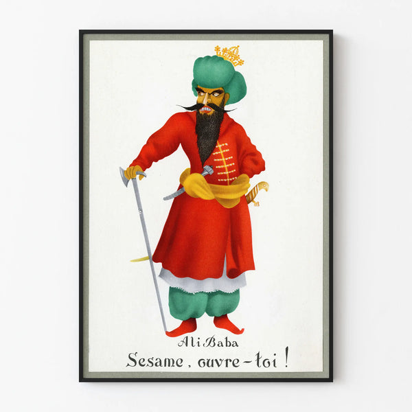 Decorative Poster Ali Baba - Sesame, Open Sesame