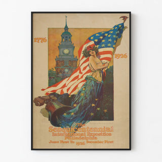 Vintage Poster Savant International Sesquicentennial Exhibition 1926