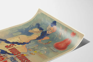Vintage poster If you cough Géraudel lozenges