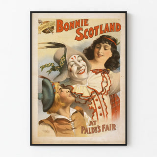 Vintage poster Bonnie Scotland by Sidney R. Ellis