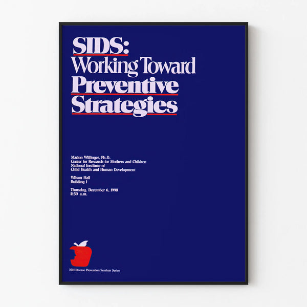 SIDS Preventive Poster - Prevention Strategies