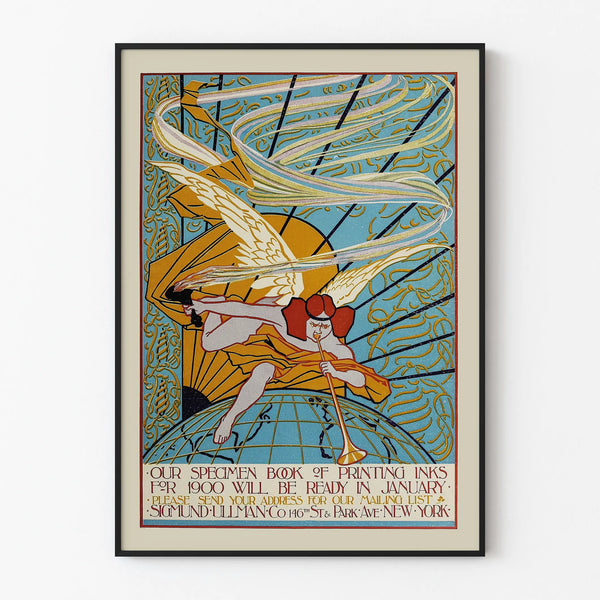 Art Deco Poster Sigmund Ullman Co - Vintage Wall Decoration