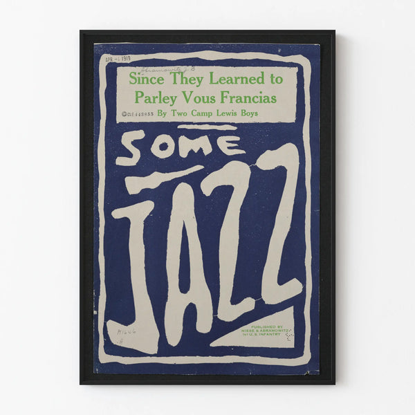 Vintage Jazz Poster Some Jazz 1919