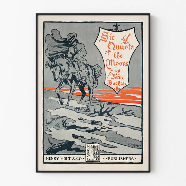 Poster Sir Quixote of the Moors - Vintage decorative illustration