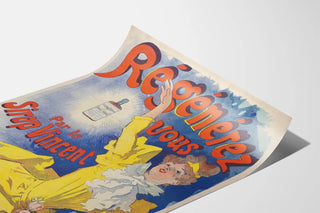Vintage advertising poster Vincent Syrup rejuvenate yourself