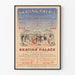 Vintage Poster of Skating at Palais - Ice Rink in Bois de Boulogne