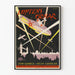 Vintage aeronautical poster Luftens Örnar in Art Deco style