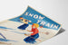 Vintage poster Snow Train Boston and Maine winter skiing
