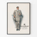 Vintage Society Brand Clothes Poster 1910 Man in Suit