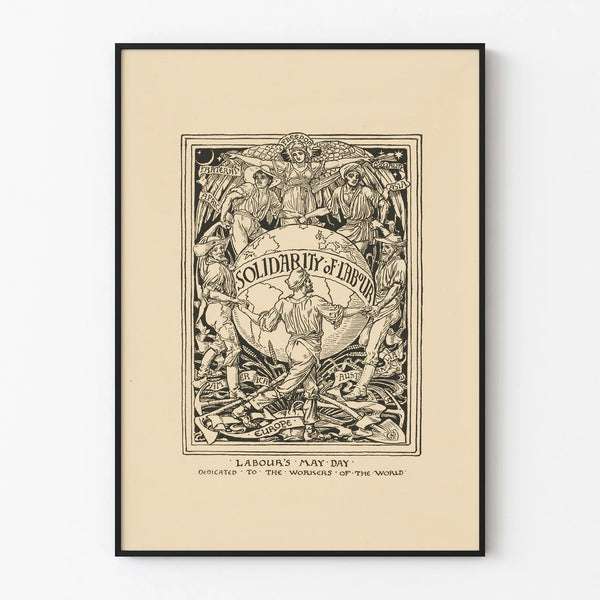 Poster Solidarity of Labour - Labour’s May Day