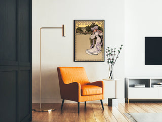 Vintage poster Sommer Casino style Art Nouveau