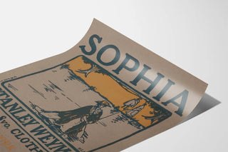 Vintage Sophia poster by Stanley Weyman