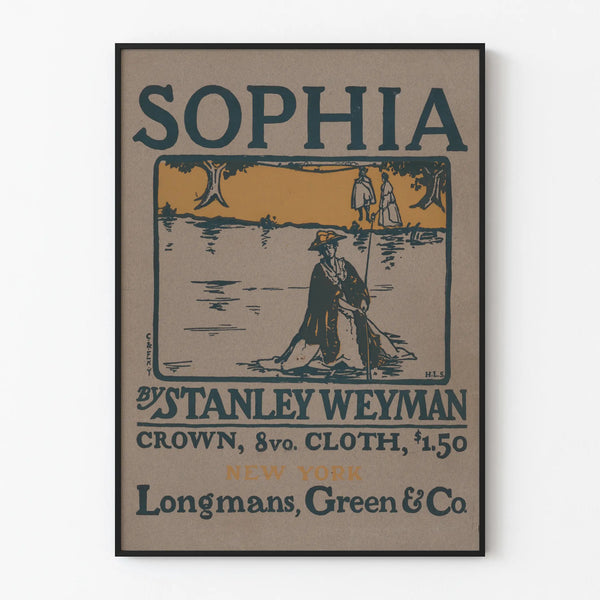 Vintage Sophia poster by Stanley Weyman