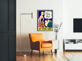 Vintage Promotional Poster Buy Victory Bonds