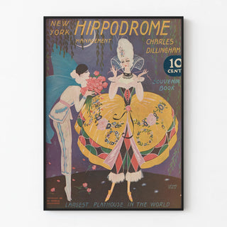 Vintage Poster Hippodrome New York Souvenir Book