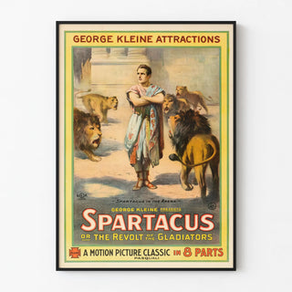Vintage Poster Spartacus - Gladiators' Revolt