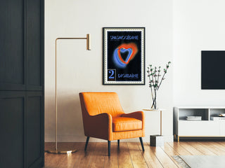 Vintage poster of heart medications Spasmosedine and Digibaïne
