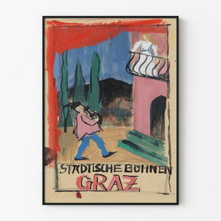 Romeo and Juliet wall decoration poster in Graz