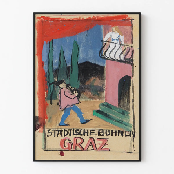 Romeo and Juliet wall decoration poster in Graz
