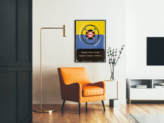 Vintage London Transport Poster - Direction under blackout & daytime