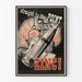 Vintage Industrial Zinc Poster
