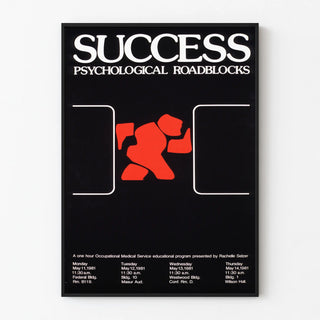 Motivational Poster Success Psychological Obstacles
