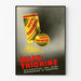 Vintage poster for Sulfo-Thiorine disinfection of respiratory and digestive tracts