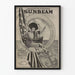 Vintage Sunbeam Poster The Charming Waltz with Words