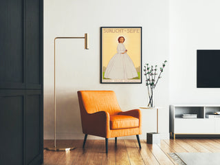 Vintage Poster Sunlight Soap Brightening and Purity